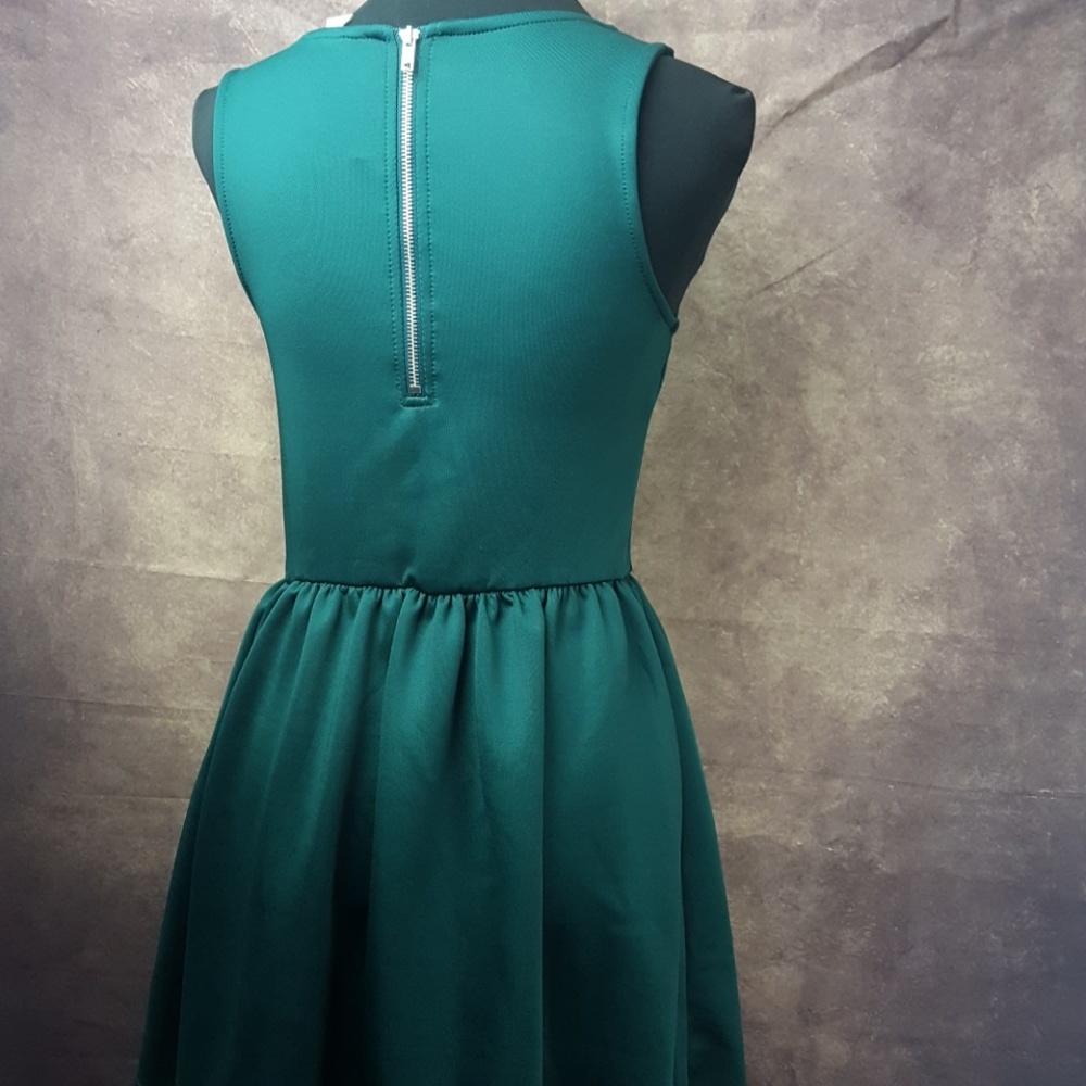 H&M Emerald Dress - Sz 10 - Picture 5 of 5